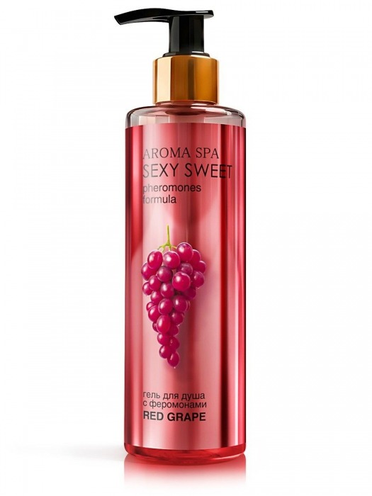 Гель для душа с феромонами и ароматом винограда Red Grape - 200 мл. -  - Магазин феромонов в Мытищах