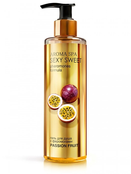 Гель для душа с феромонами и ароматом маракуйи Passion Fruit - 200 мл. -  - Магазин феромонов в Мытищах