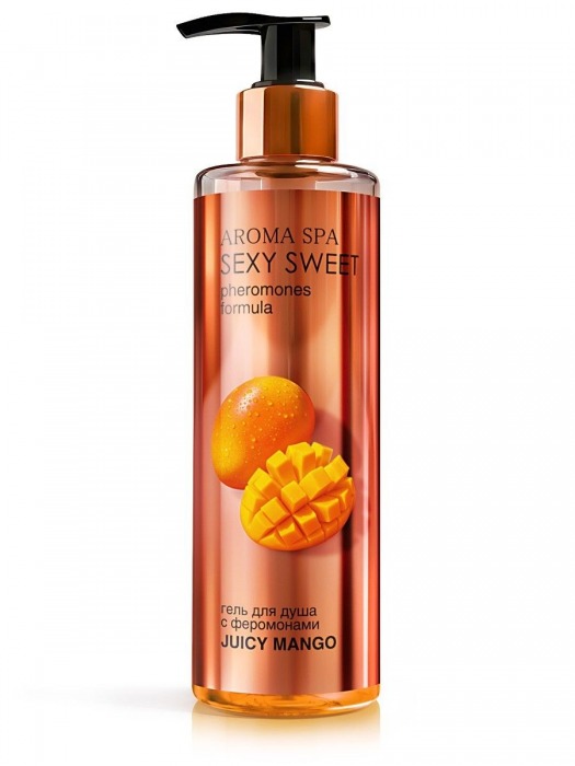 Гель для душа с феромонами и ароматом манго Juicy Mango - 200 мл. -  - Магазин феромонов в Мытищах
