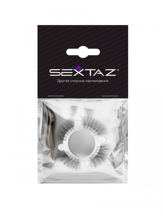 Эластичное кольцо с «ресничками» и 4 шариками - Sextaz - в Мытищах купить с доставкой