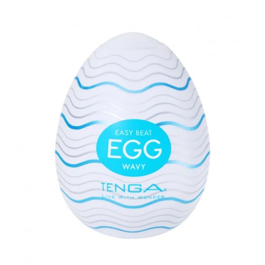 Мастурбатор-яйцо Tenga Egg Wavy - Tenga - в Мытищах купить с доставкой