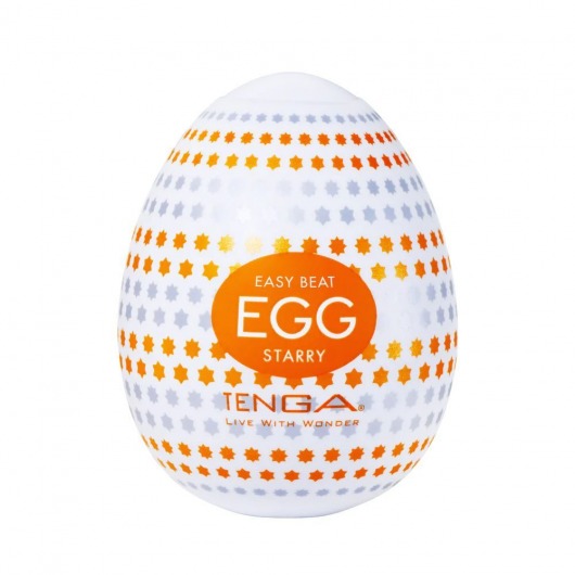 Мастурбатор-яйцо Tenga Egg Starry - Tenga - в Мытищах купить с доставкой