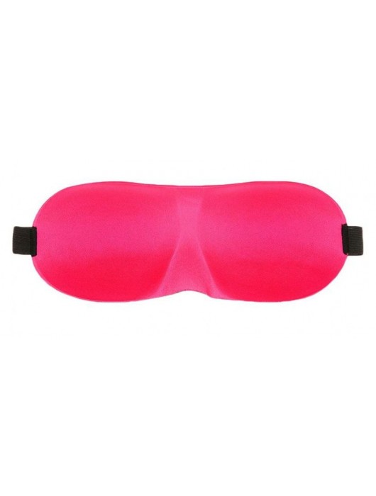 Розовая глухая маска на резинке - Sitabella - купить с доставкой в Мытищах