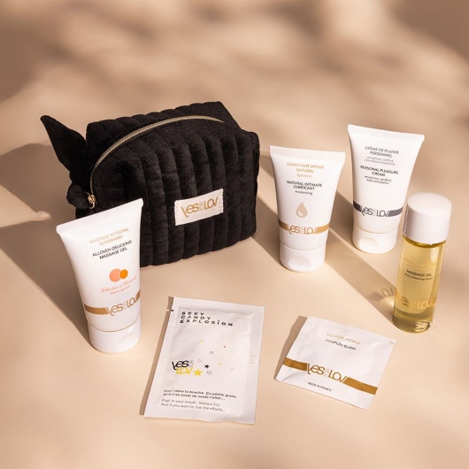 Набор YESforLOV La Trousse Enchantée в черной косметичке - YESforLOV - купить с доставкой в Мытищах