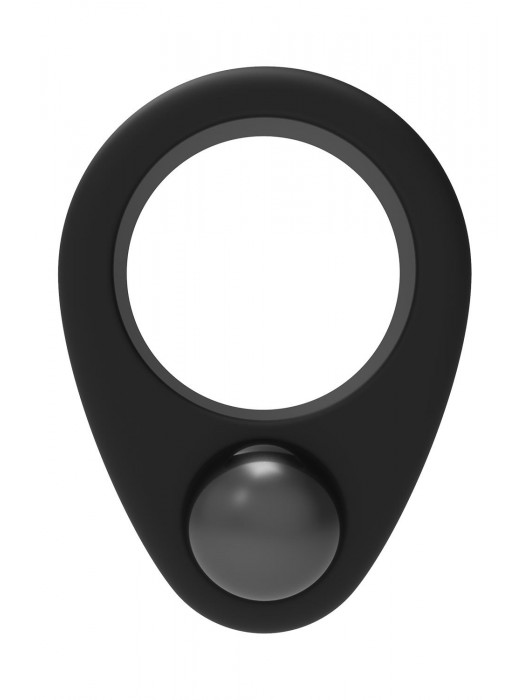 Черное эрекционное кольцо Cockring Single Weight - Dream Toys - в Мытищах купить с доставкой