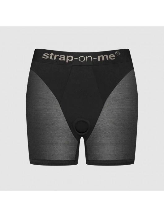 Трусики-шорты для фиксации насадок Strap-on-me Harness Lingerie Halo - size S - Strap-on-me - купить с доставкой в Мытищах