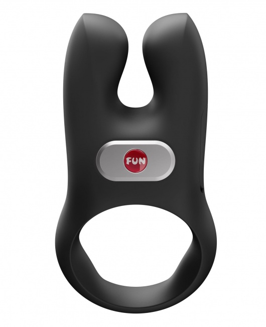 Черное эрекционное виброкольцо Nos - Fun Factory - в Мытищах купить с доставкой