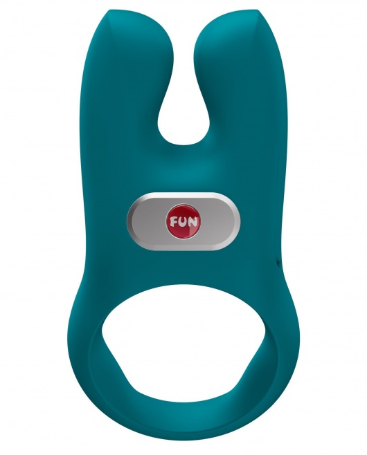 Зеленое эрекционное виброкольцо Nos - Fun Factory - в Мытищах купить с доставкой