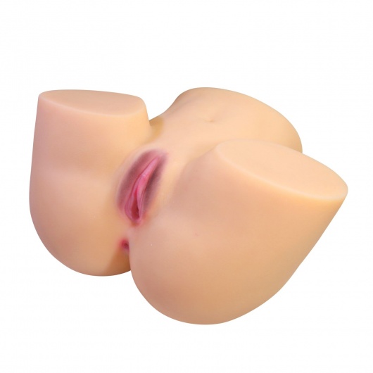 Телесный мастурбатор Liora с 2 любовными тоннелями - Baile - в Мытищах купить с доставкой