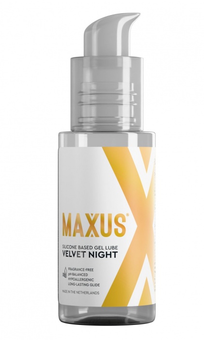 Лубрикант на силиконовой основе MAXUS Velvet Night - 50 мл. - Maxus - купить с доставкой в Мытищах