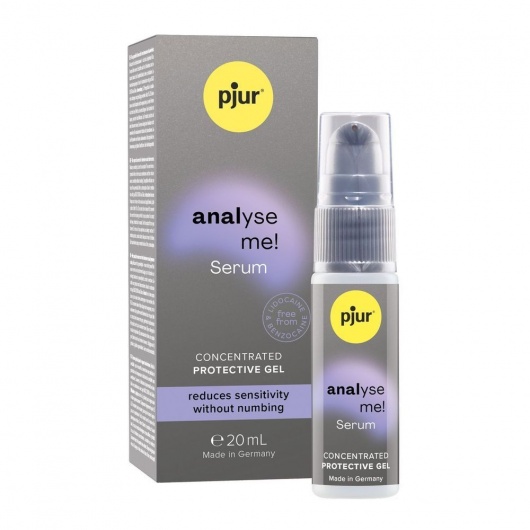 Расслабляющая анальная сыворотка pjur Analyse Me Serum - 20 мл. - Pjur - купить с доставкой в Мытищах