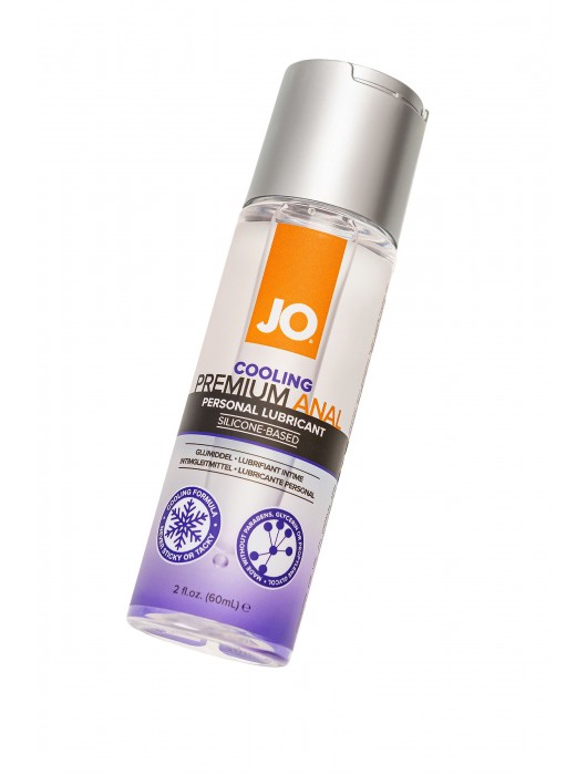 Анальный охлаждающий лубрикант на силиконовой основе JO PREMIUM ANAL COOLING - 60 мл. - System JO - купить с доставкой в Мытищах