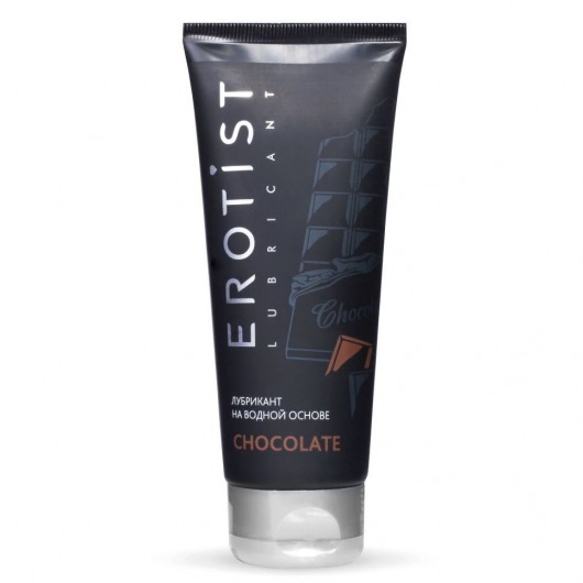 Увлажняющая смазка с ароматом шоколада Chocolate - 100 мл. - Erotist Lubricants - купить с доставкой в Мытищах