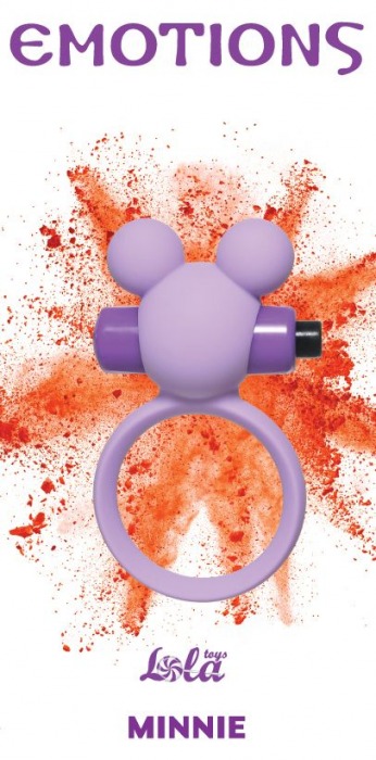 Сиреневое эрекционное виброколечко Emotions Minnie - Lola Games - в Мытищах купить с доставкой