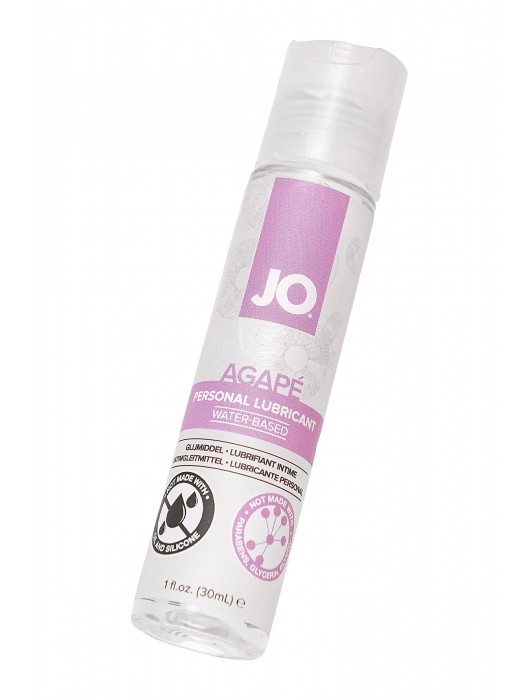Лубрикант на водной основе для женщин JO AGAPE ORIGINAL - 30 мл. - System JO - купить с доставкой в Мытищах
