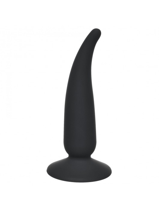 Чёрная анальная пробка P-spot Teazer Black - 12,2 см. - Lola Games - в Мытищах купить с доставкой