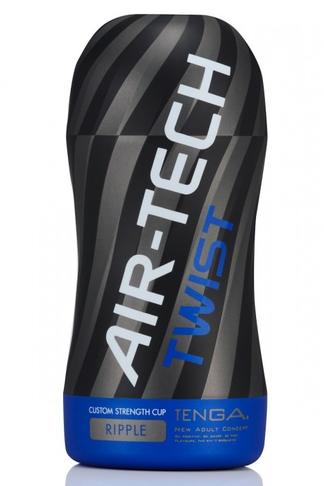 Мастурбатор с регулируемой плотностью обхвата Custom Strength CUP Twist Ripple - Tenga - в Мытищах купить с доставкой