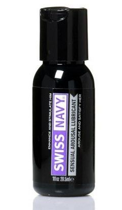 Возбуждающий гель-лубрикант на водной основе Sensual Arousal Lubricant  - 29,5 мл. - Swiss navy - купить с доставкой в Мытищах