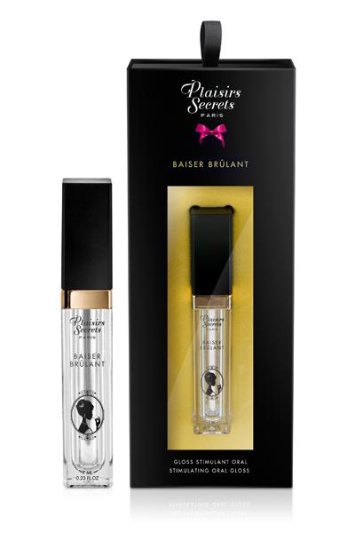Стимулирующий блеск для губ Baiser Brulant Gloss Plaisirs Secrets - 7 мл. - Plaisir Secret - купить с доставкой в Мытищах