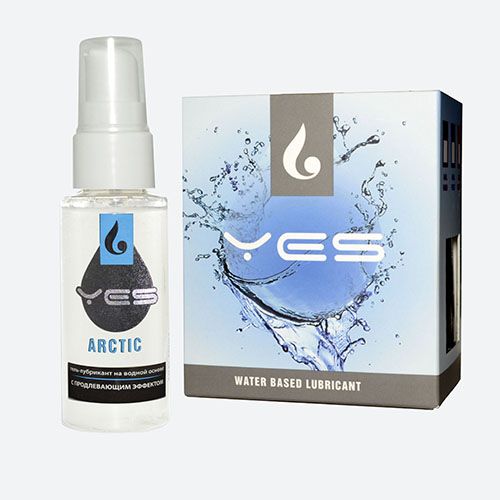 Интимный гель-лубрикант Yes Arctic с продлевающим эффектом - 30 мл. - Sitabella - купить с доставкой в Мытищах