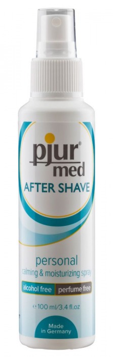 Лосьон после бритья pjur MED After Shave - 100 мл. - Pjur - купить с доставкой в Мытищах