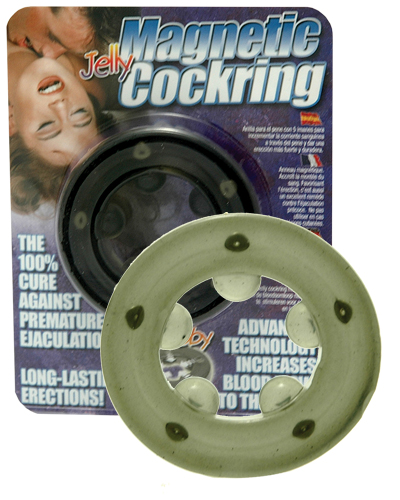 Эрекционное кольцо с магнитиками - Seven Creations - в Мытищах купить с доставкой