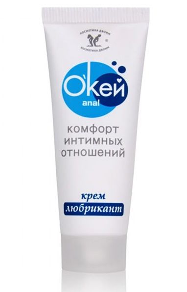 Крем-лубрикант  Окей Anal  - 15 гр. - Биоритм - купить с доставкой в Мытищах