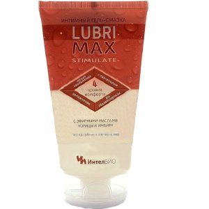Возбуждающий интимный гель-смазка на водной основе Lubrimax Stimulate - 150 мл. - ИнтелБИО - купить с доставкой в Мытищах