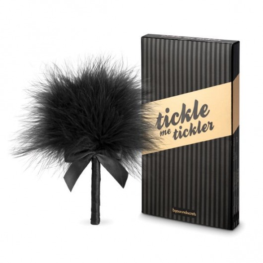 Пуховка для эротических игр Tickle Me Tickler - Bijoux Indiscrets - купить с доставкой в Мытищах