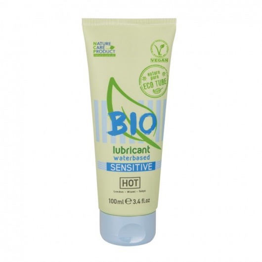 Органический лубрикант для чувствительной кожи Bio Sensitive - 100 мл. - HOT - купить с доставкой в Мытищах