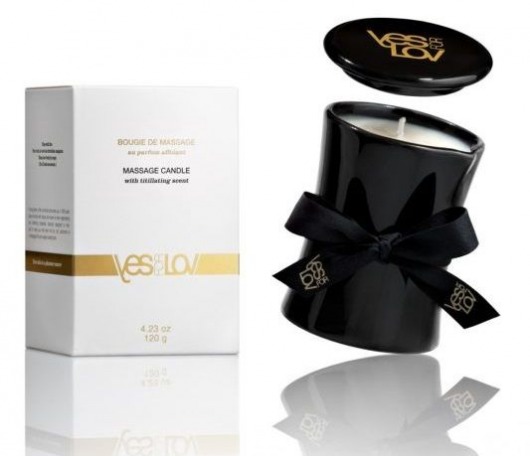 Массажная свеча Titillating Massage Candle - 120 мл. - YESforLOV - купить с доставкой в Мытищах