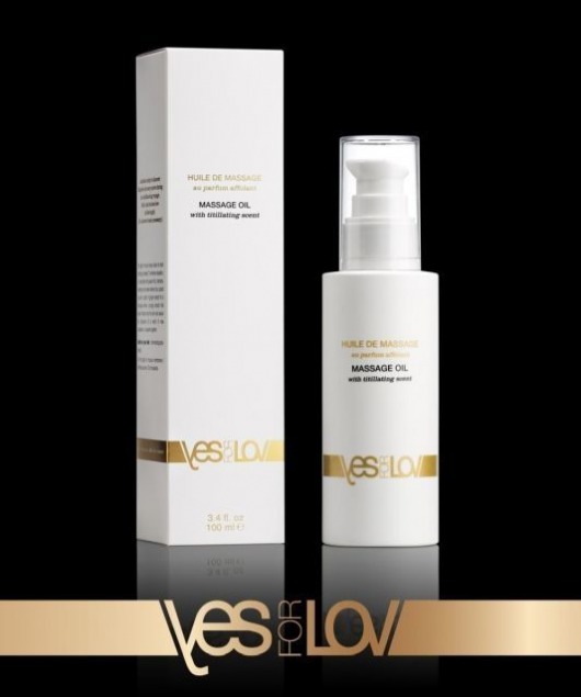 Массажное масло TITILLATING MASSAGE OIL - 100 мл. - YESforLOV - купить с доставкой в Мытищах