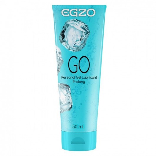 Пролонгирующий лубрикант на водной основе Egzo Go - 50 мл. - EGZO - купить с доставкой в Мытищах