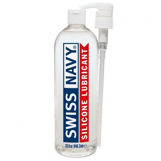 Лубрикант на силиконовой основе Swiss Navy Silicone Based Lube - 946,3 мл. - Swiss navy - купить с доставкой в Мытищах