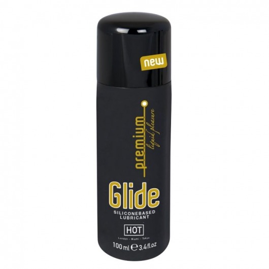 Интимный гель на силиконовой основе Premium Glide - 100 мл. - HOT - купить с доставкой в Мытищах