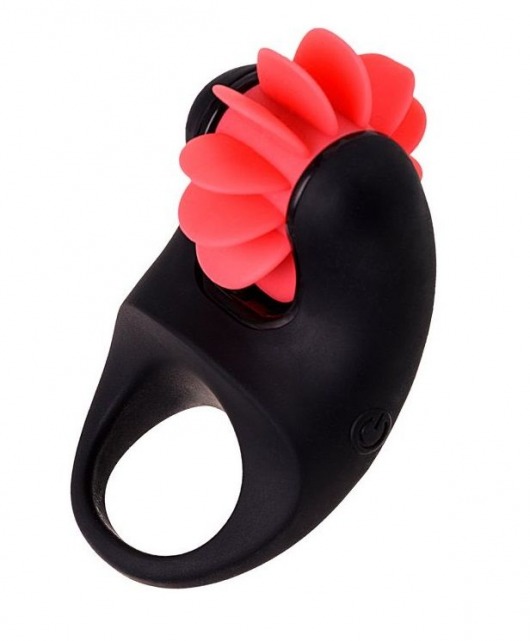 Чёрно-красное эрекционное виброкольцо Erotist - Erotist Adult Toys - в Мытищах купить с доставкой