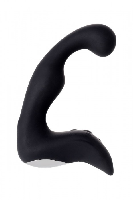 Чёрный изогнутый вибростимулятор простаты Erotist - Erotist Adult Toys - в Мытищах купить с доставкой