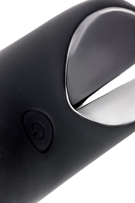 Чёрный изогнутый вибростимулятор простаты Erotist - Erotist Adult Toys - в Мытищах купить с доставкой