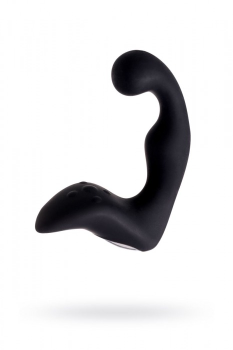 Чёрный изогнутый вибростимулятор простаты Erotist - Erotist Adult Toys - в Мытищах купить с доставкой
