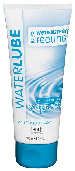 Лубрикант на основе чистой родниковой воды WaterLube - 100 мл. - HOT - купить с доставкой в Мытищах
