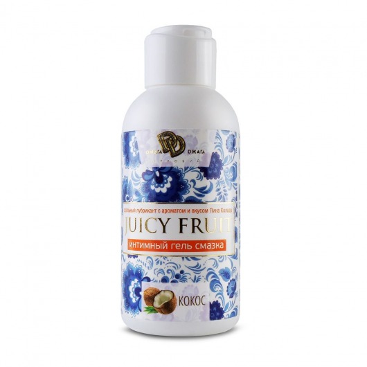 Интимный гель на водной основе JUICY FRUIT с ароматом кокоса - 100 мл. - БиоМед - купить с доставкой в Мытищах