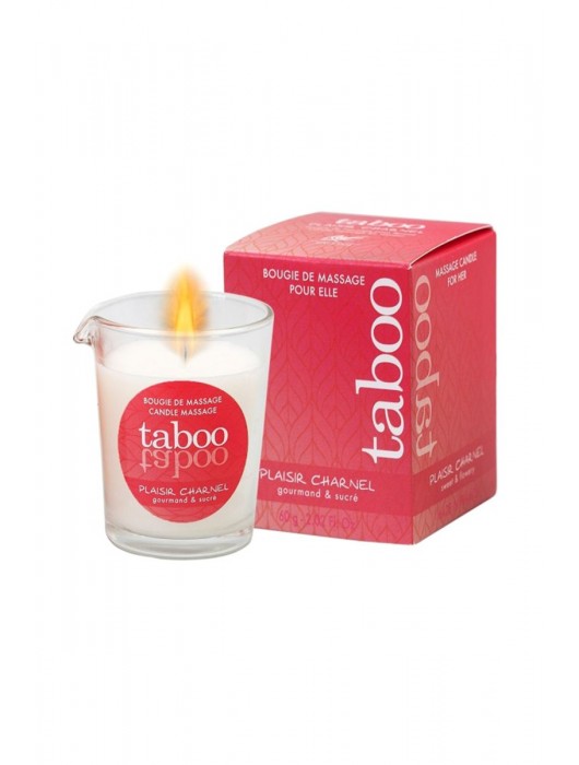 Массажное аромамасло с афродизиаками для женщин RUF Taboo Plaisir charnel - 60 гр. - RUF - купить с доставкой в Мытищах