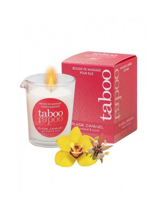 Массажное аромамасло с афродизиаками для женщин RUF Taboo Plaisir charnel - 60 гр. - RUF - купить с доставкой в Мытищах