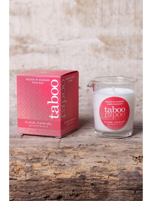 Массажное аромамасло с афродизиаками для женщин RUF Taboo Plaisir charnel - 60 гр. - RUF - купить с доставкой в Мытищах
