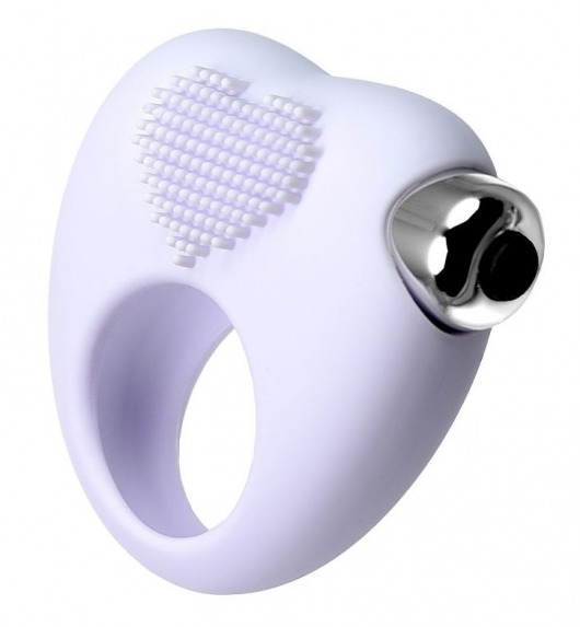 Белое виброкольцо для продления полового акта JOS MOYS - JOS - в Мытищах купить с доставкой