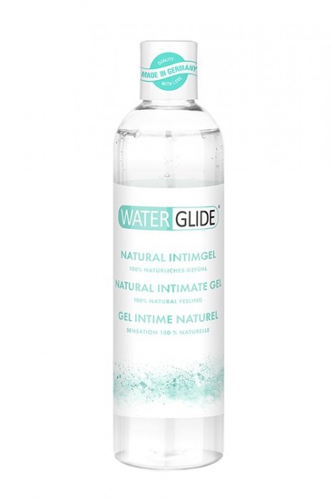 Лубрикант на водной основе с пантенолом NATURAL INTIMATE GEL - 300 мл. - Waterglide - купить с доставкой в Мытищах