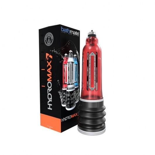 Красная гидропомпа HydroMAX7 - Bathmate - в Мытищах купить с доставкой