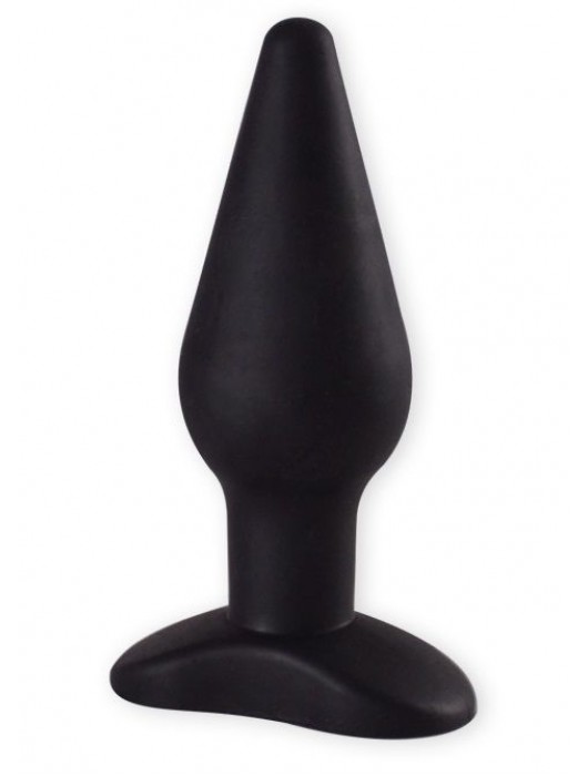Чёрная анальная пробка - 9 см. - Sitabella