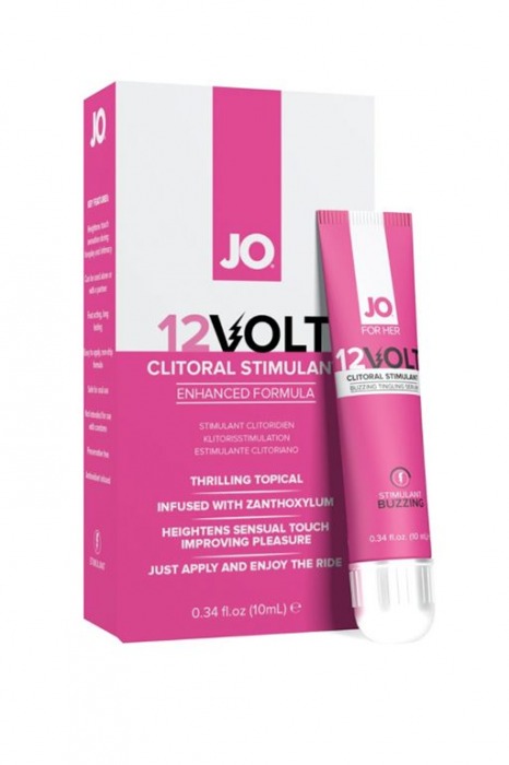 Возбуждающая сыворотка мощного действия JO Volt 12V - 10 мл. - System JO - купить с доставкой в Мытищах