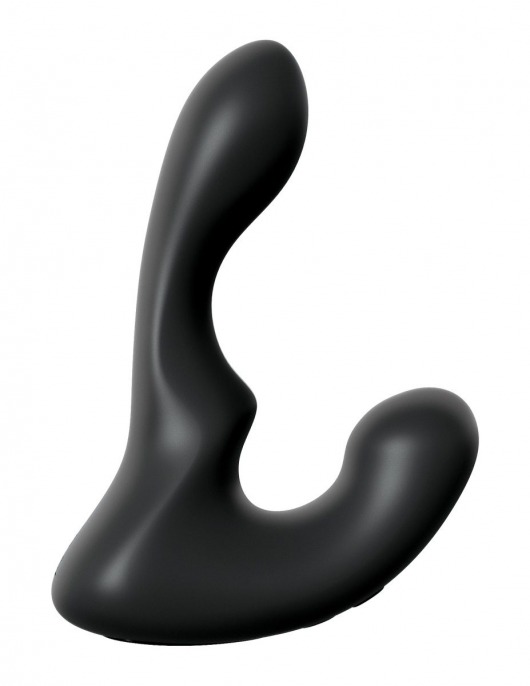 Черный анальный вибростимулятор P-Spot Milker - 14 см. - Pipedream - в Мытищах купить с доставкой